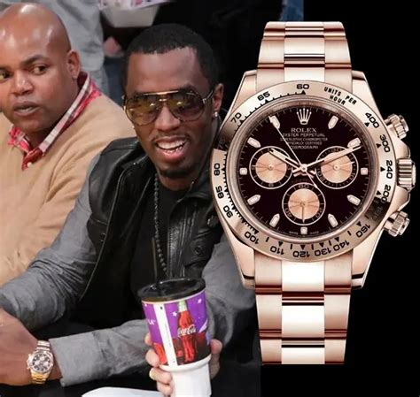 p diddy watches|diddy's rolex.